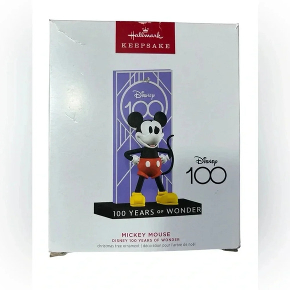 Disney x Hallmark - Disney 100 / 100 Years  of Wonder / Mickey Mouse Ornament 🎄 - Picture 6 of 6